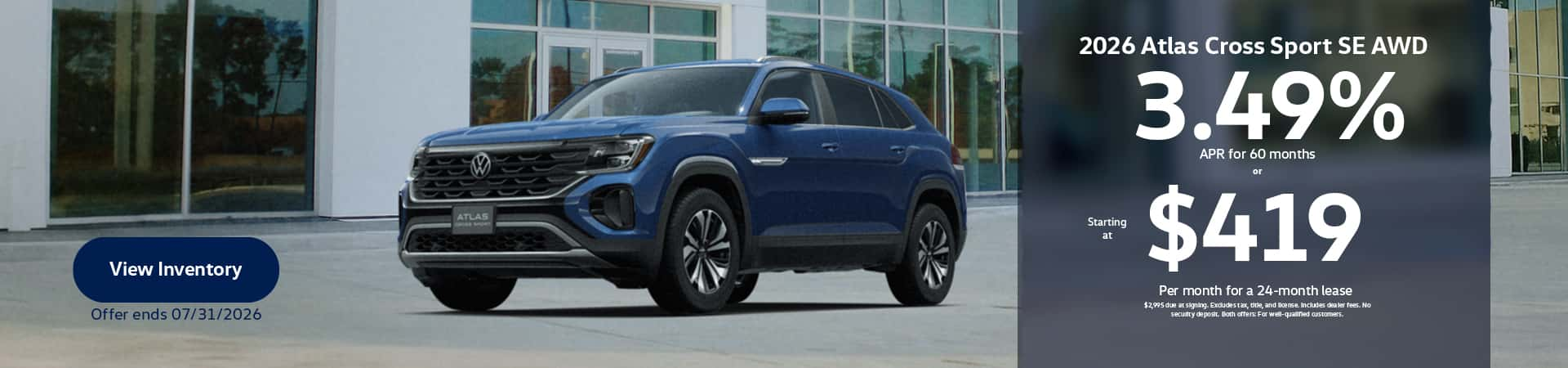 2026 Atlas Cross Sport SE AWD at Speedcraft Volkswagen in Wakefield RI