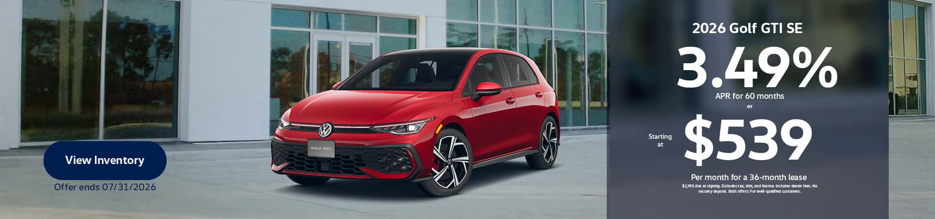 2026 Golf GTI SE at Speedcraft Volkswagen in Wakefield RI