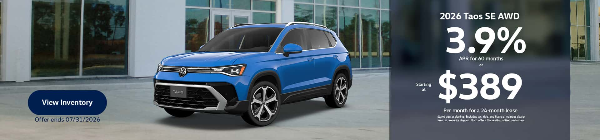 2026 Taos SE AWD at Speedcraft Volkswagen in Wakefield RI
